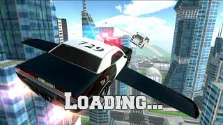 Flying Police Car sim #11 Uçan araba simülasyonu / Uçan araba oyunu uçan polis arabası videosu screenshot 5