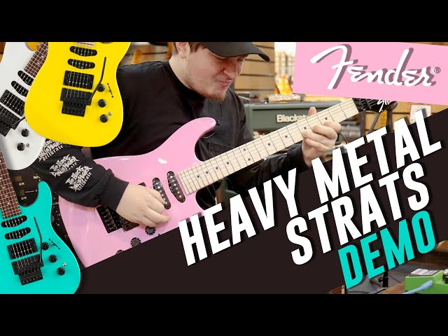 The Fender Heavy Metal Strat is back!   Fender Limited Edition HM Strat Demo