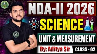 🔴 NDA-II 2026 العلوم بث مباشر | الوحدات والقياس | الدرس-02 | نظرية كاملة + أسئلة اختيار من متعدد screenshot 5