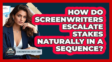 How Do Screenwriters Escalate Stakes Naturally In A Sequence? - Screenwriter