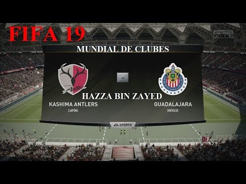 LIVE: FIFA 19: GUADALAJARA X KASHIMA ANTLERS - MUNDIAL DE CLUBES 2018!!! -  XBOX ONE X 