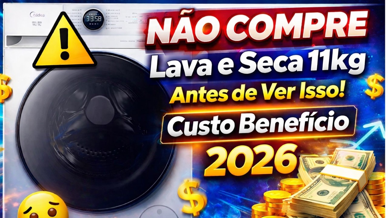 Máquina Lava E Seca 11kg: Qual a Melhor Escolha em 2026? (Review Completo)