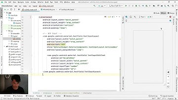 TUTORIAL MEMBUAT TAMPILAN LAYOUT (UI) | DATA MAHASISWA | ANDROID STUDIO