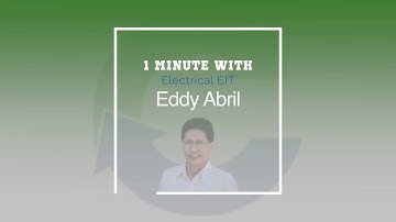 CEM Engineering - 1 Minute with Eddy Abril