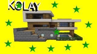 Minecraft Modern Ev Yapımı 🏠