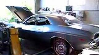 My Dodge Challenger on the dyno