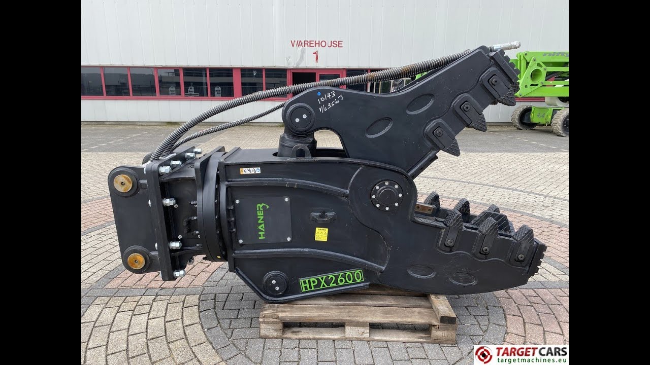 782130 HAENER HPX2600 HYDRAULIC ROTATION PULVERIZER CRUSHER SHEAR 2024 ...