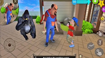 Scary Stranger 3D - New Update New Levels Upside Down ( Android, ios )