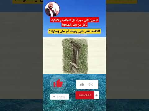 الصورة التي حيرت كل من نظر إليها للعباقرة فقط للأذكياء فقط    