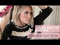 Easy - Fast Beach Waves for short Hair | Using a Flat Iron