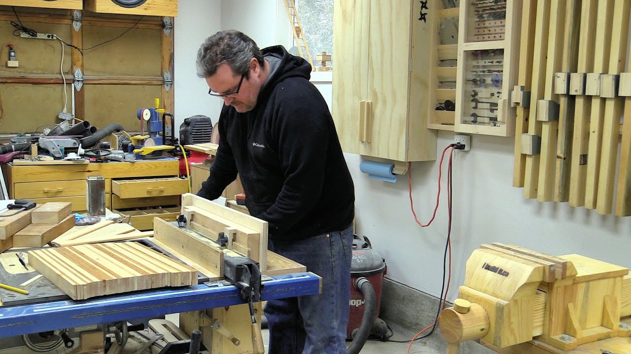 Making Wooden Blinds Part 2 workshop cafe