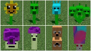 All Plants Power-Up! in Plants vs Zombies 2 Minecraft Mod screenshot 5