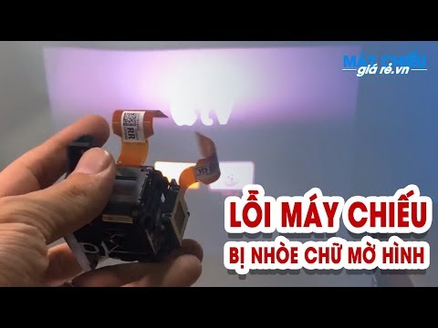 Video Cách khắc phục máy chiếu bị nhòe chữ, loang màu |... - youtube