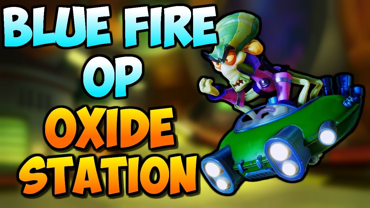 【CTR Nitro Fueled: Oxide Station】Oxide Ghost | I Jumped Too High!