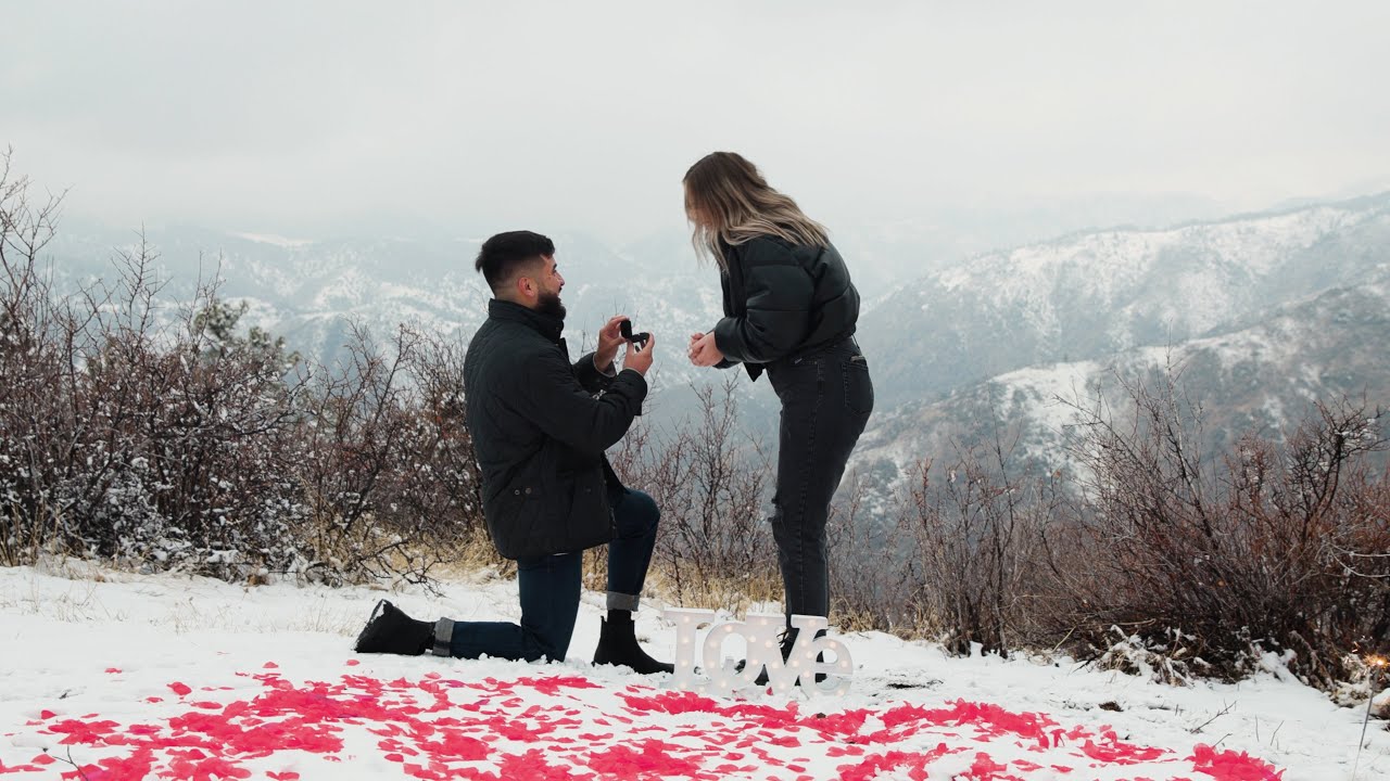 She waited 7 years for her high school sweetheart to ask! - Marriage Proposal: Junior + Stefanie