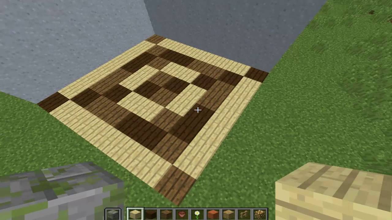 MINECRAFT! DECORACIONES PARA EL SUELO RUSTICO FÁCIL Y RAPIDO YouTube