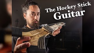 A Guitar Made of Hockey Sticks #shorts