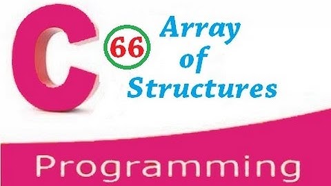 Array of structures in c programming