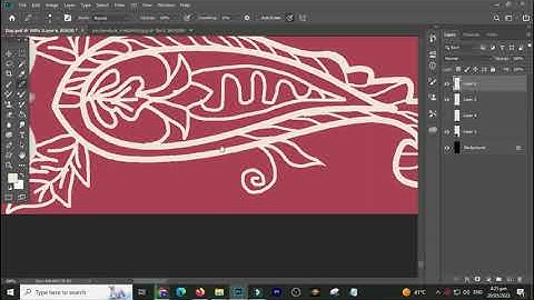 Textile Design Adobe Photoshop 2023 Tutorial In HINDI SaQib Designer