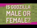 Is Godzilla male or female?