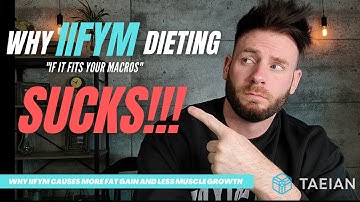 Why IIFYM (If It Fits Your Macros) Dieting Sucks! More Fat Gain/Less Fat Loss, Less muscle growth.