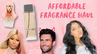 affordable fragrance haul | nicki minaj, katy perry, adam levine 🫢