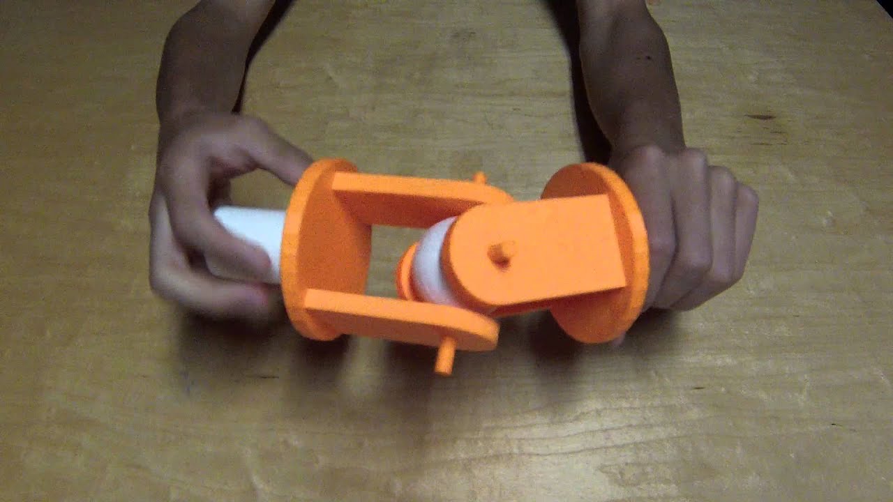 3D Print of The Universal Can Press by xfanta