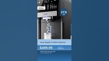ecozy Nugget Ice Maker Dispenser