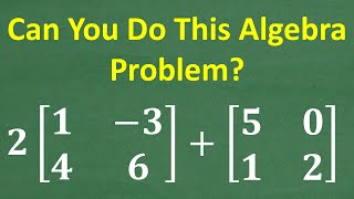 Matrix Addition – Understand BASIC ALGEBRA