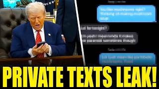 She LEAKED TRUMP’S TEXT MESSAGES, They’re INSANE!