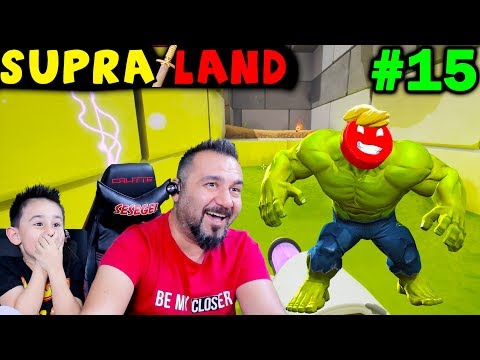 YEŞİL İKSİR BİZİ HULK YEŞİL DEV YAPTI SÜPER GÜÇLÜYÜZ! | SUPRALAND TÜRKÇE #15