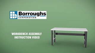 How to assemble the Borroughs Standard Workbench for your workshop