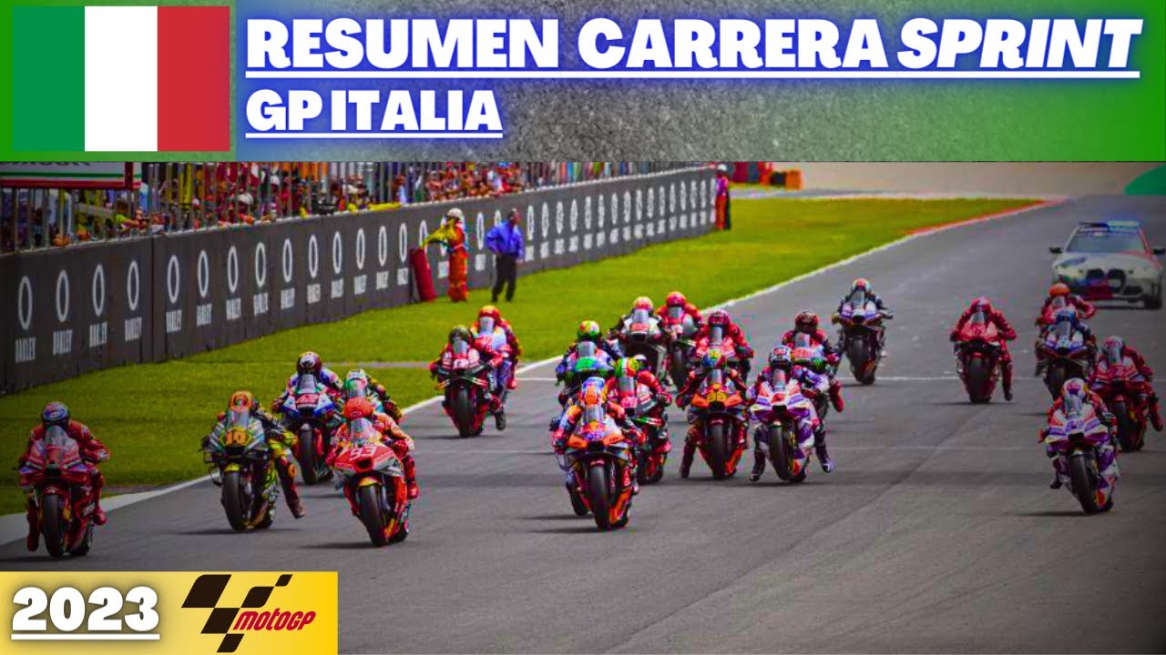 GP da Itália – Mundial de Motovelocidade 2023 – Classificação e Corrida  Sprint da MotoGP – Portal Sportszone