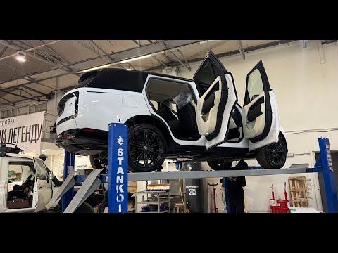 Ставим выезжающие электропороги на Range Rover L460