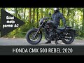 Honda cmx 500 rebel 2020 le petit custom a2 accessible pour tous   cmx500