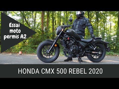 HONDA CMX 500 2020, enfilez le perfecto en A2 !
