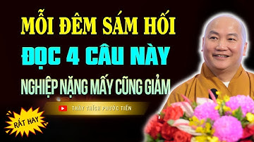 Sám Hối Mỗi Ngày – Thầy Thích Phước Tiến Vấn Đáp Lời Sâu Sắc Giúp Hóa Giải Nghiệp Chướng