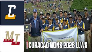 Curacao Win Championship -Curacao Vs. Nevada FULL GAME 2026 LLWS Baseball Championship