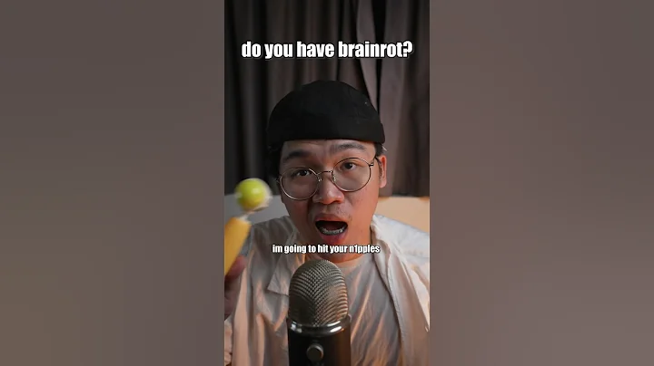 do you have brain rot 💀? #asmr