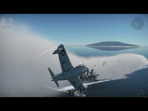 War Thunder [PC] Тестируем гидропланы на крейсерах