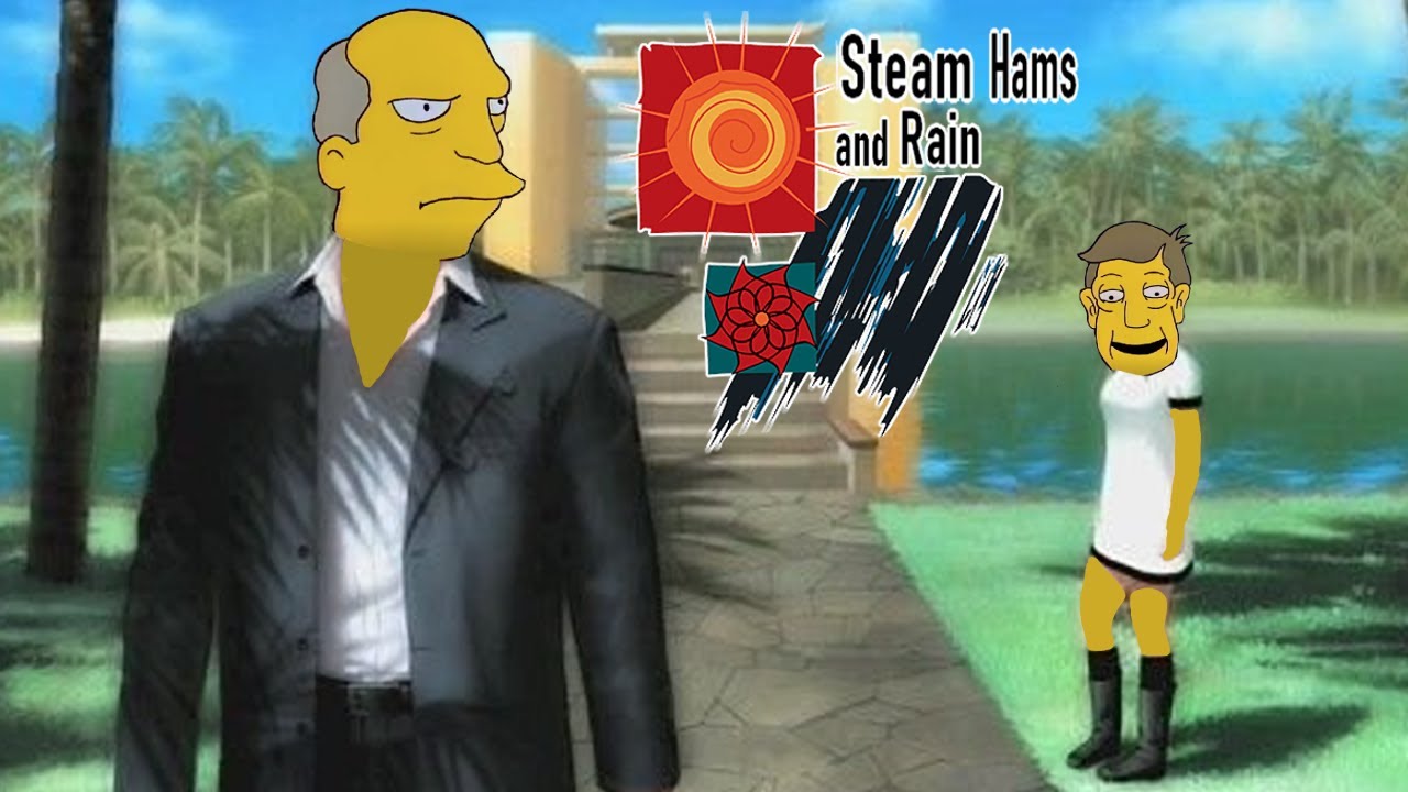 Steamed Hams but it's Flower, Sun & Rain.