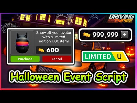 [UGC LIMITED] Roblox Driving Empire Script - Candy Farm | Find Pumpkins