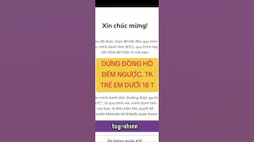 Hướng dẫn dừng đồng hồ đếm ngược tài khoản pi trẻ em dưới 18 tuổi|Cách dừng đồng hồ đếm ngược