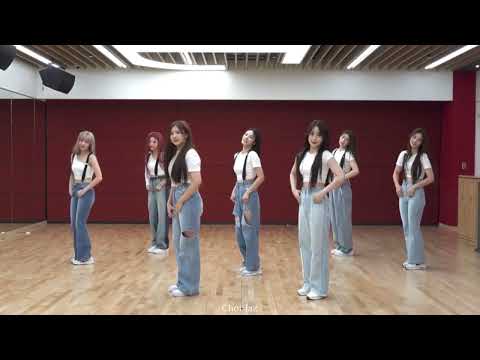 [NMIXX - VERY NICE (Original by SEVENTEEN)] Dance Practice Mirrored