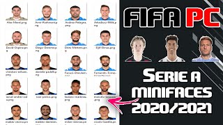 Fifa Minifaces Serie A 2021 Compatible With All Fifa Patch Fifa Minifaces Pack