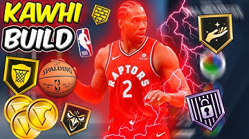 KAWHI LEONARD BUILD NBA 2K20 🔒 LOCKDOWN SMALL FORWARD BUILD | TWO WAY DUNKING SHOOTING BUILD😱🔥