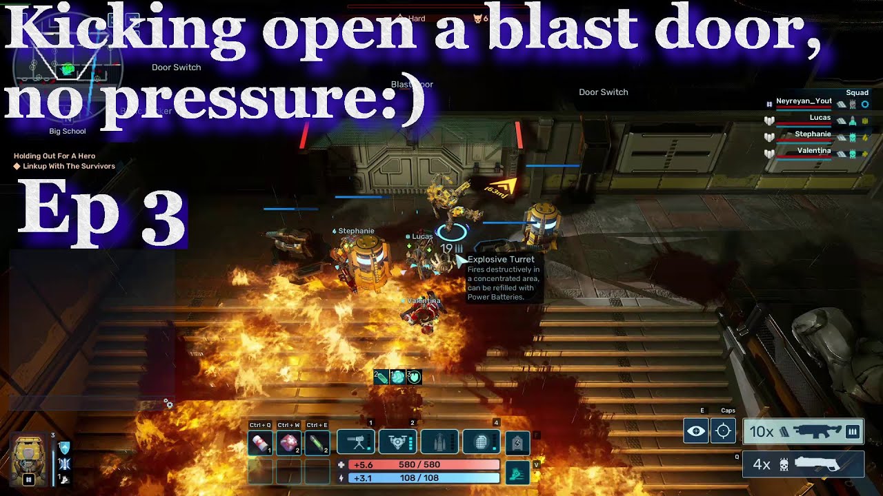 Red Solstice 2 - All DLC - Let's play Episode 3 - Howell Barrex - Shadow Trackers-Holding for a Hero