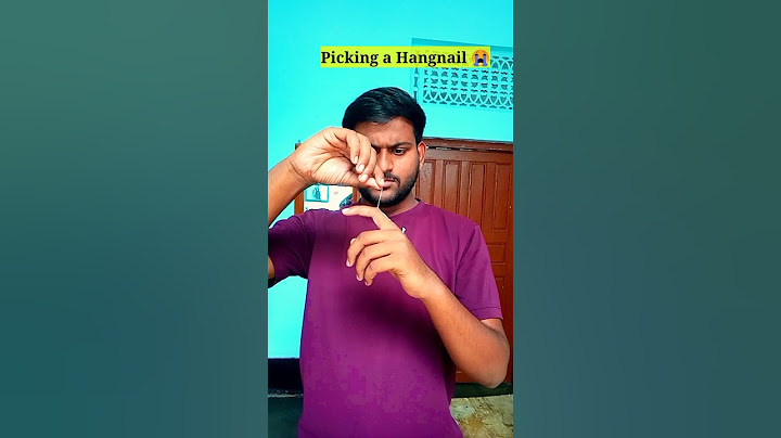 When you pick your Hangnail... that pain 💔😭 #shorts
