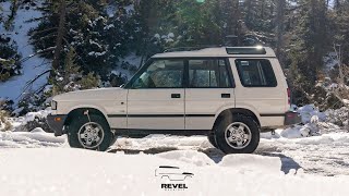 Stock Land Rover Discovery Off Road - mud, snow and ice - Revel Machines