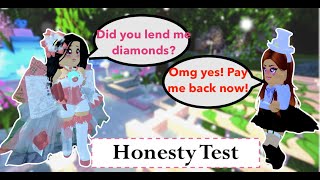  Do I owe you diamonds? Honesty Test In Royale High Ft. SeaRxses